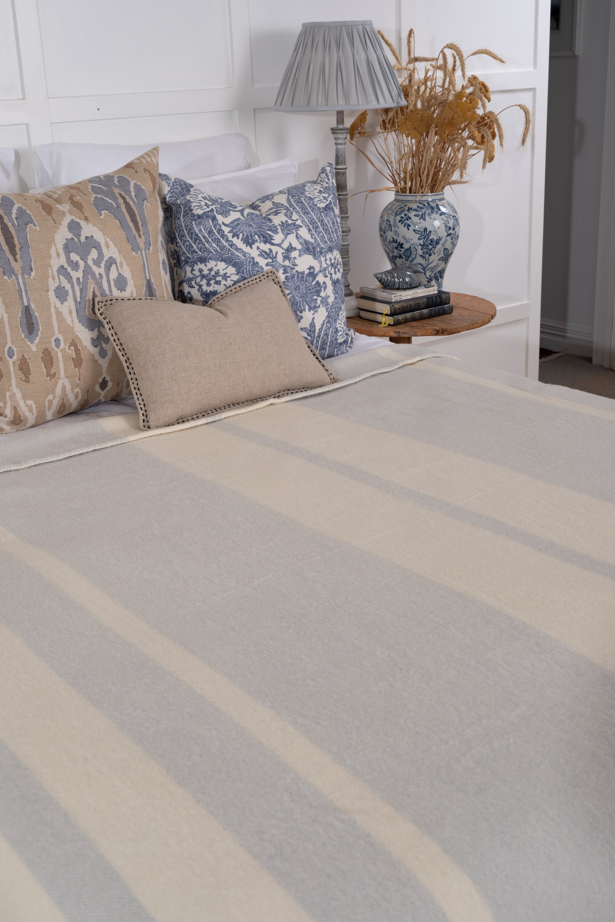 Belmont Station 纯正 Perendale 羔羊毛毯