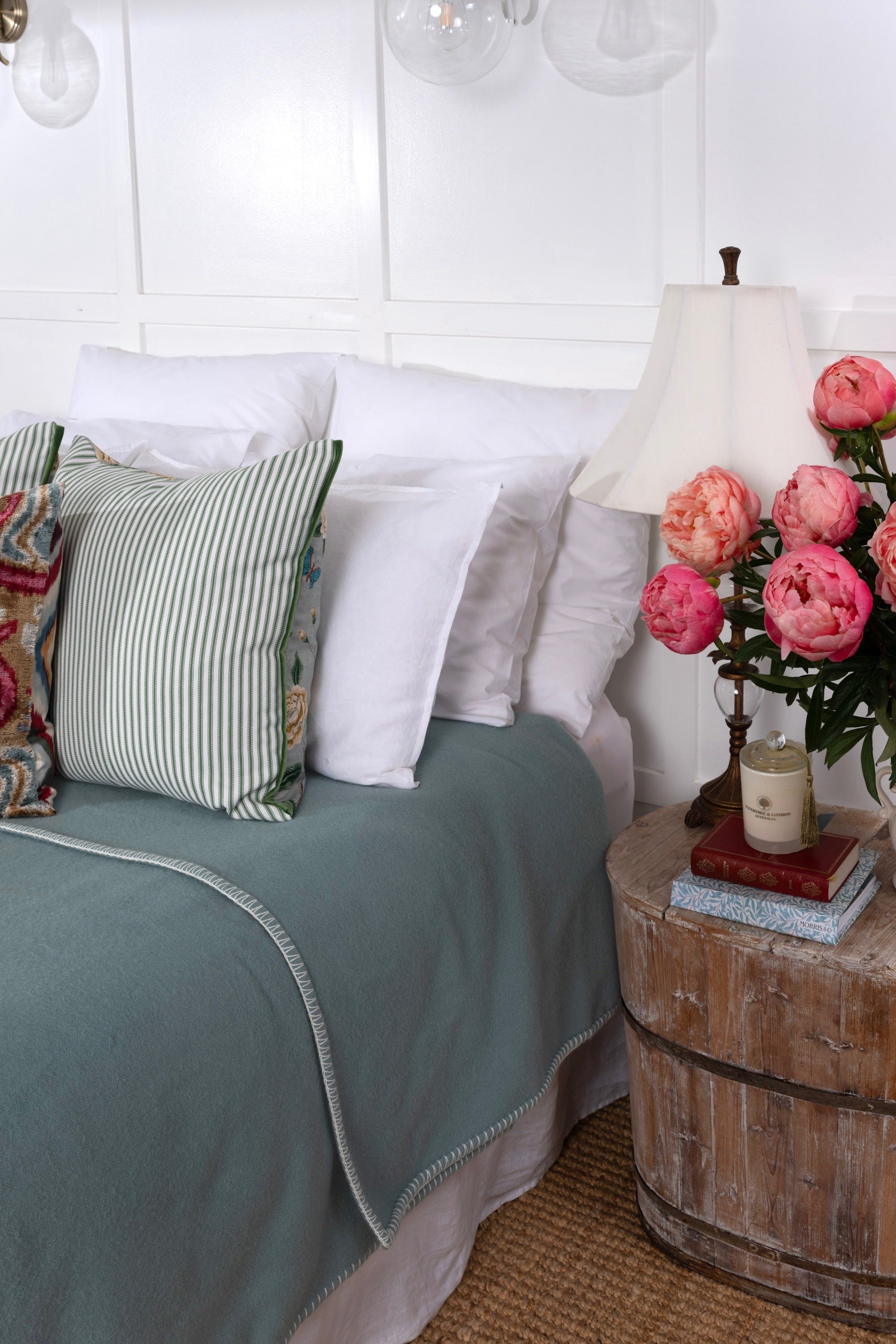 Pale Sea NZ Wool Blanket
