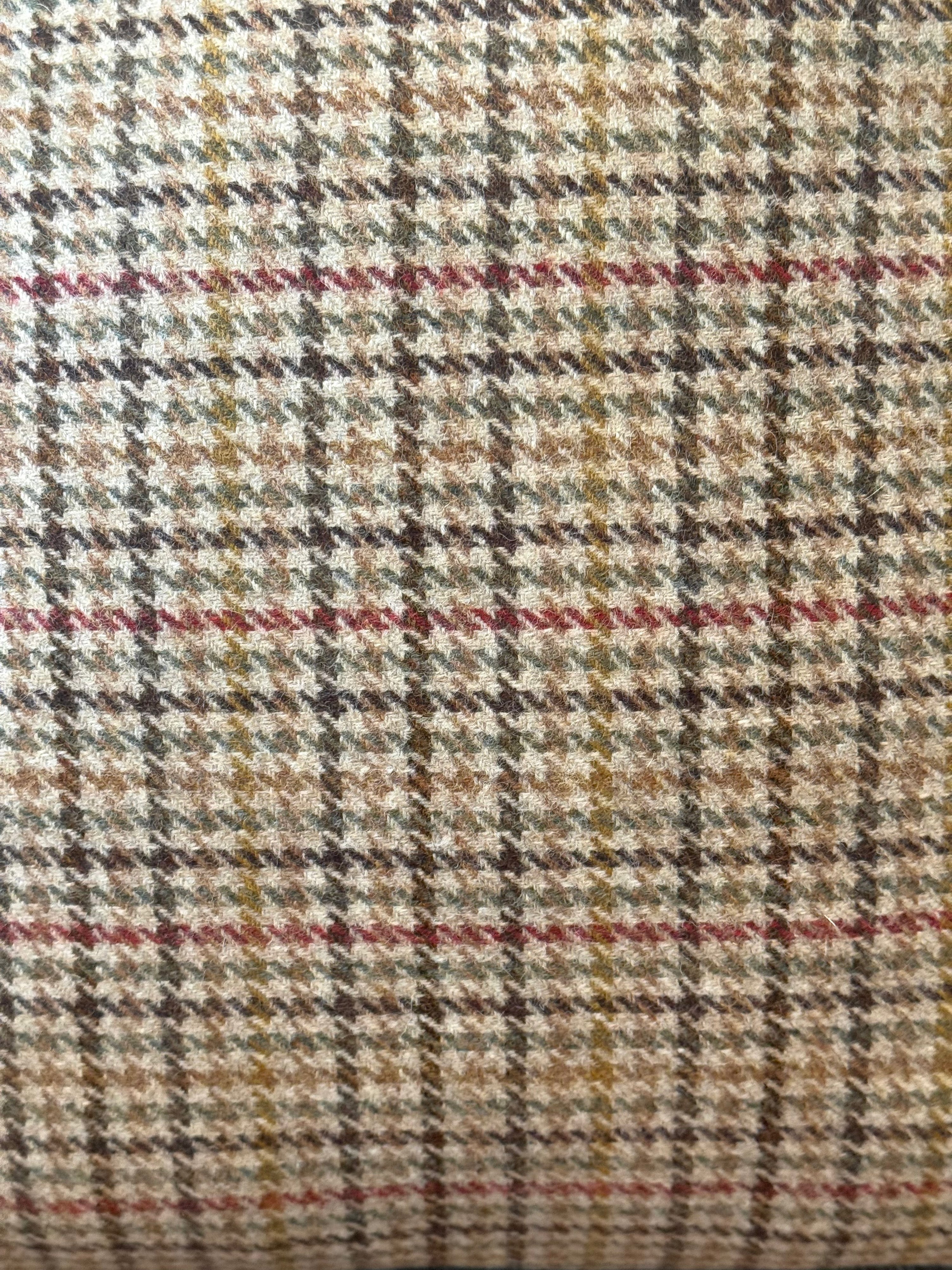 The Heritage Cushion Cover - Aveyard Sage & Red