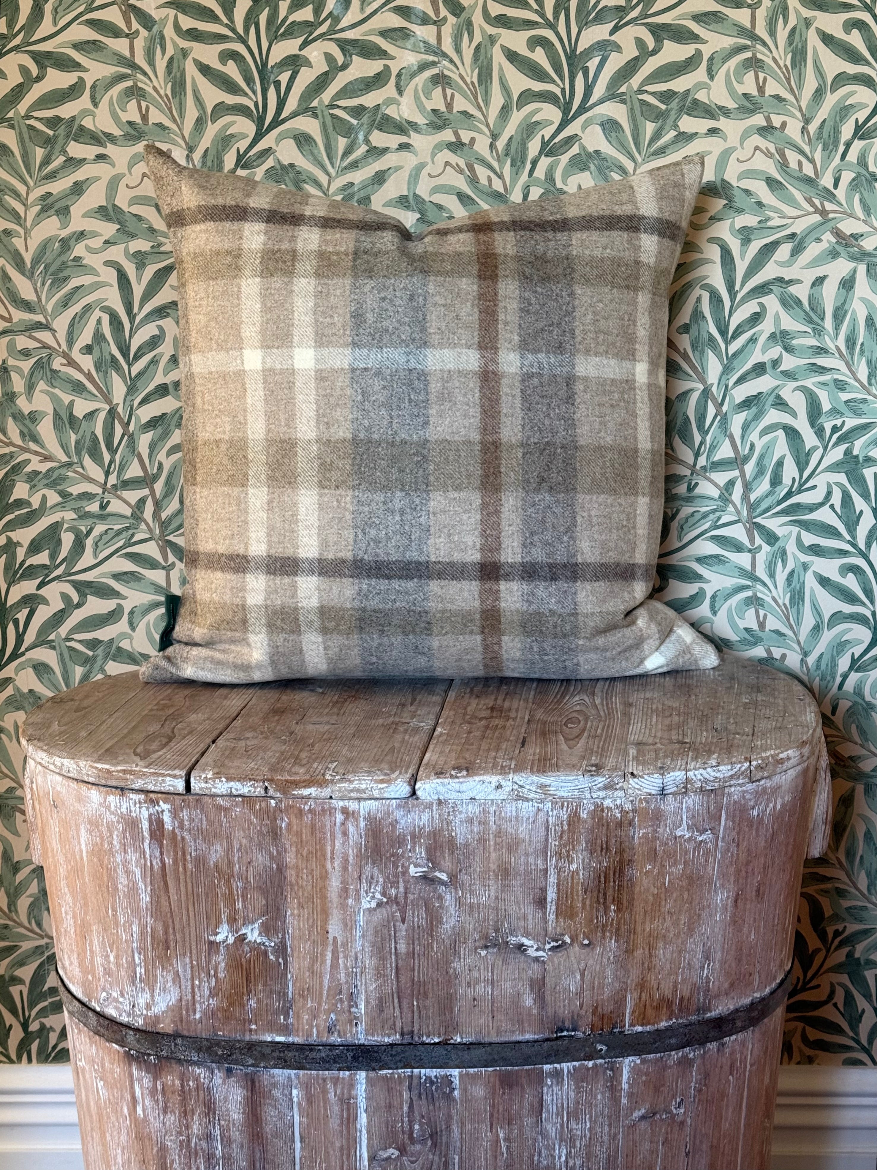 The Heritage Cushion Cover - Skiddaw Clay