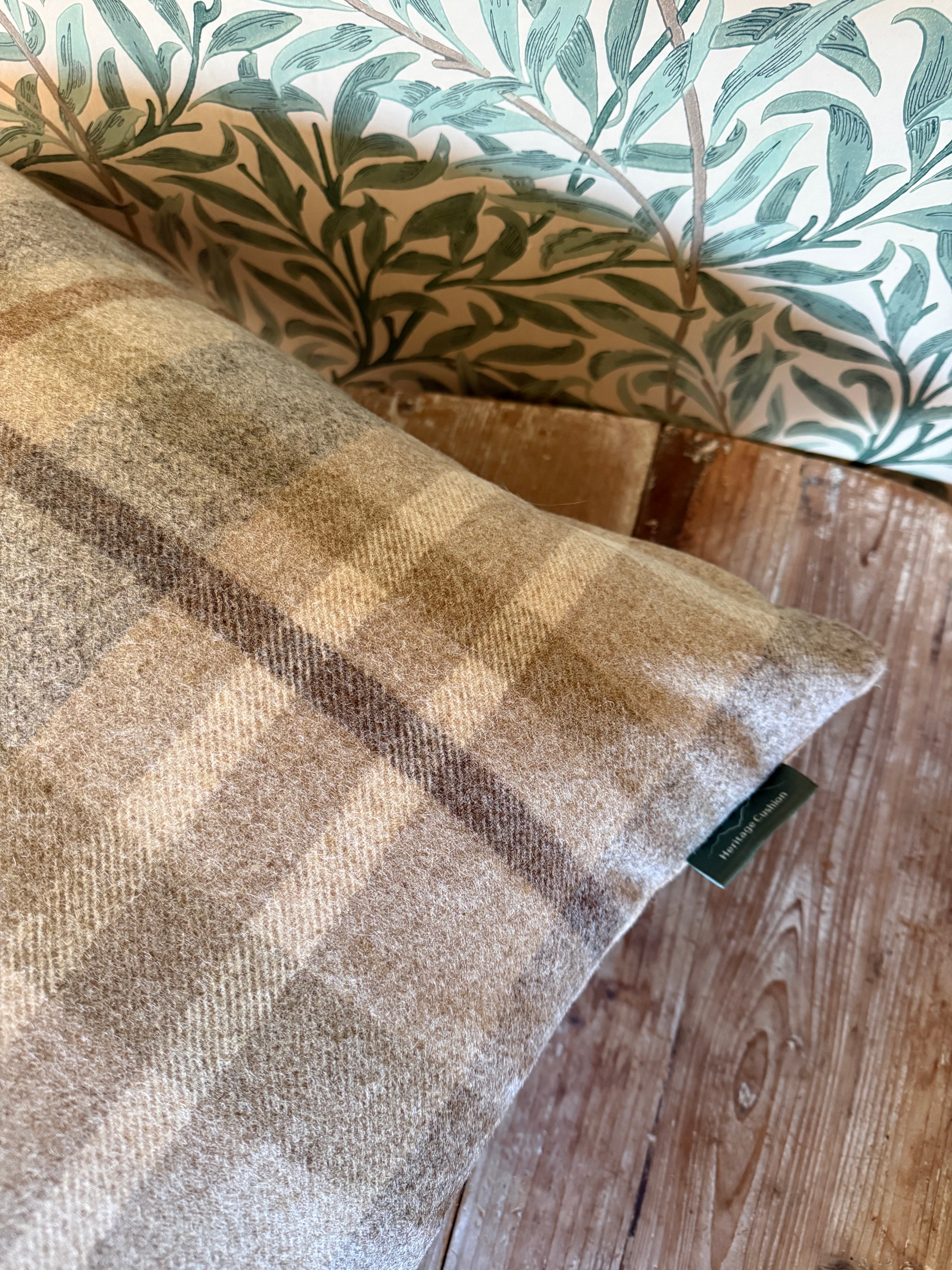 The Heritage Cushion Cover - Skiddaw Clay