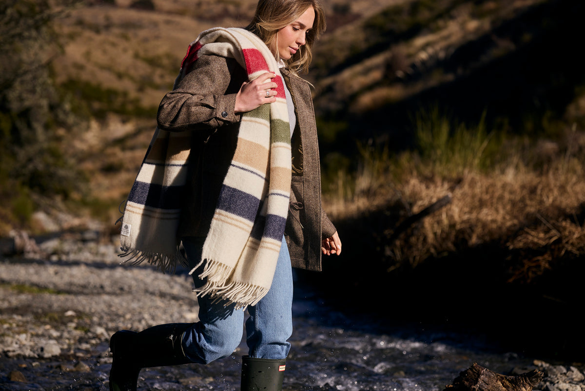 Crown Range NZ Wool Blanket