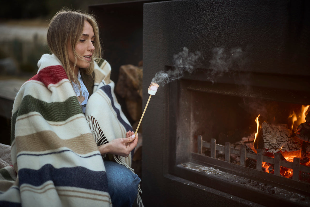 Crown Range NZ Wool Blanket