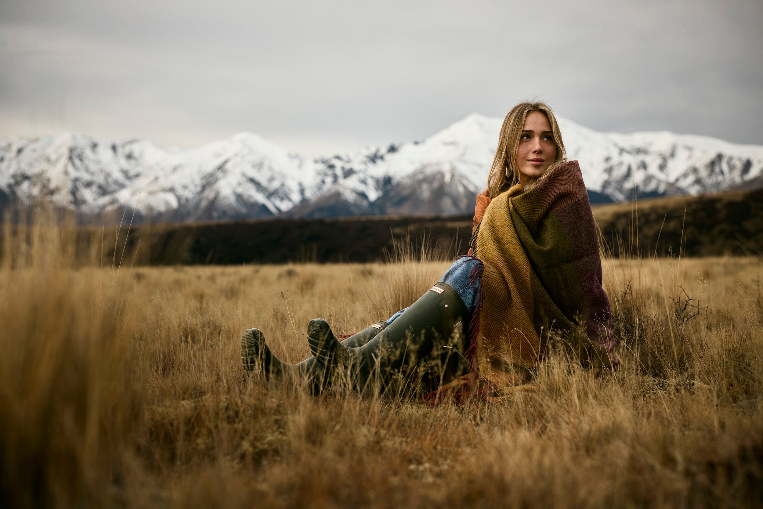 Harland Autumn NZ Wool Throw