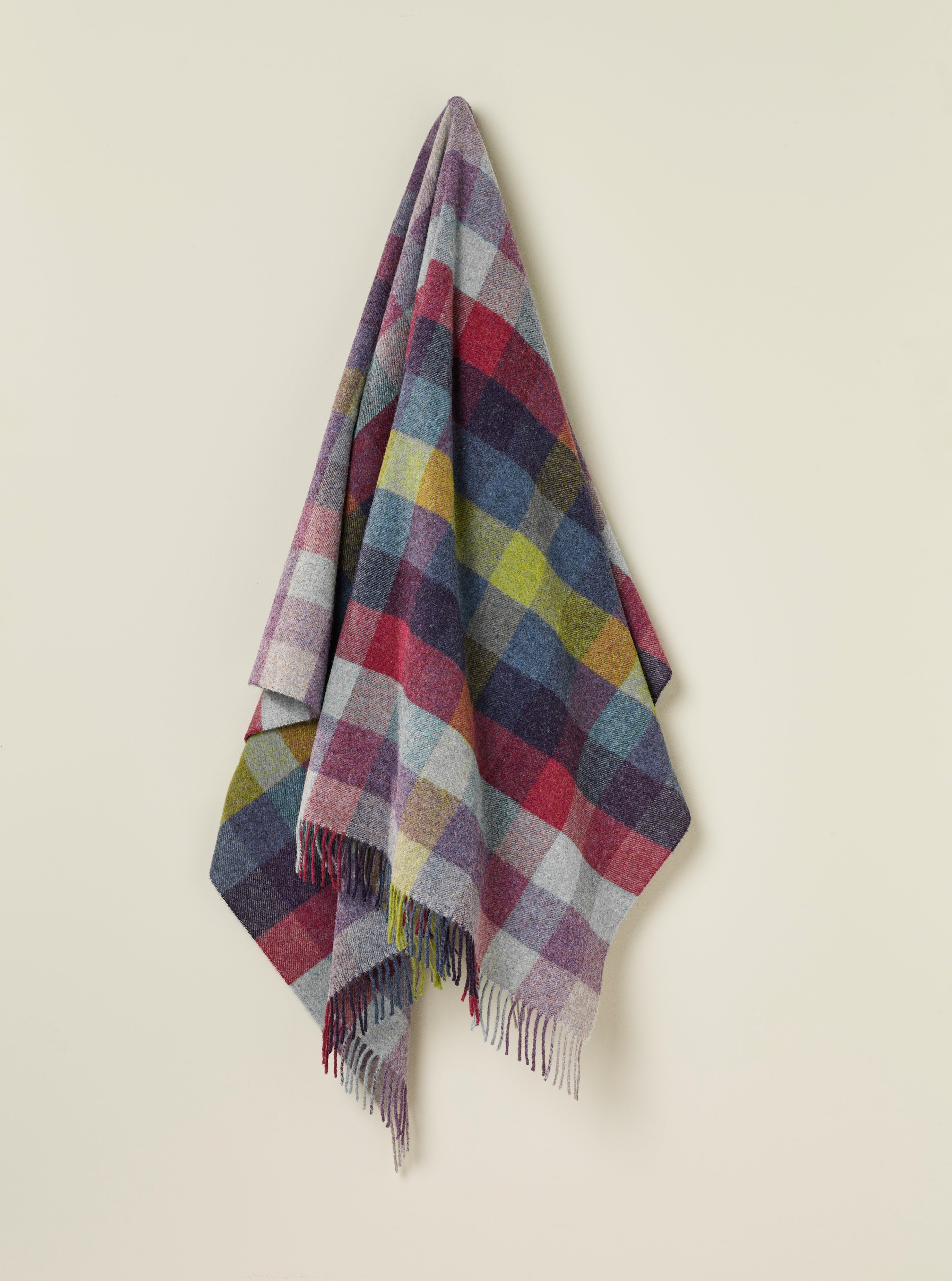 Harlequin Moorland NZ Wool Throw - Exquisite Wool Traders