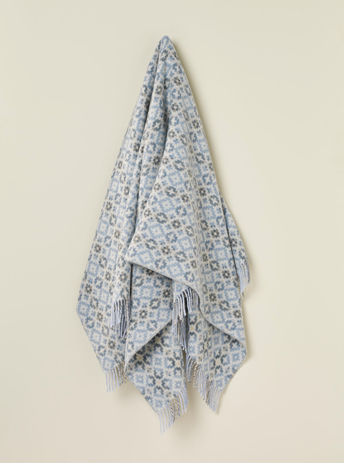 Dartmouth Blue NZ Wool Throw - Exquisite Wool Traders