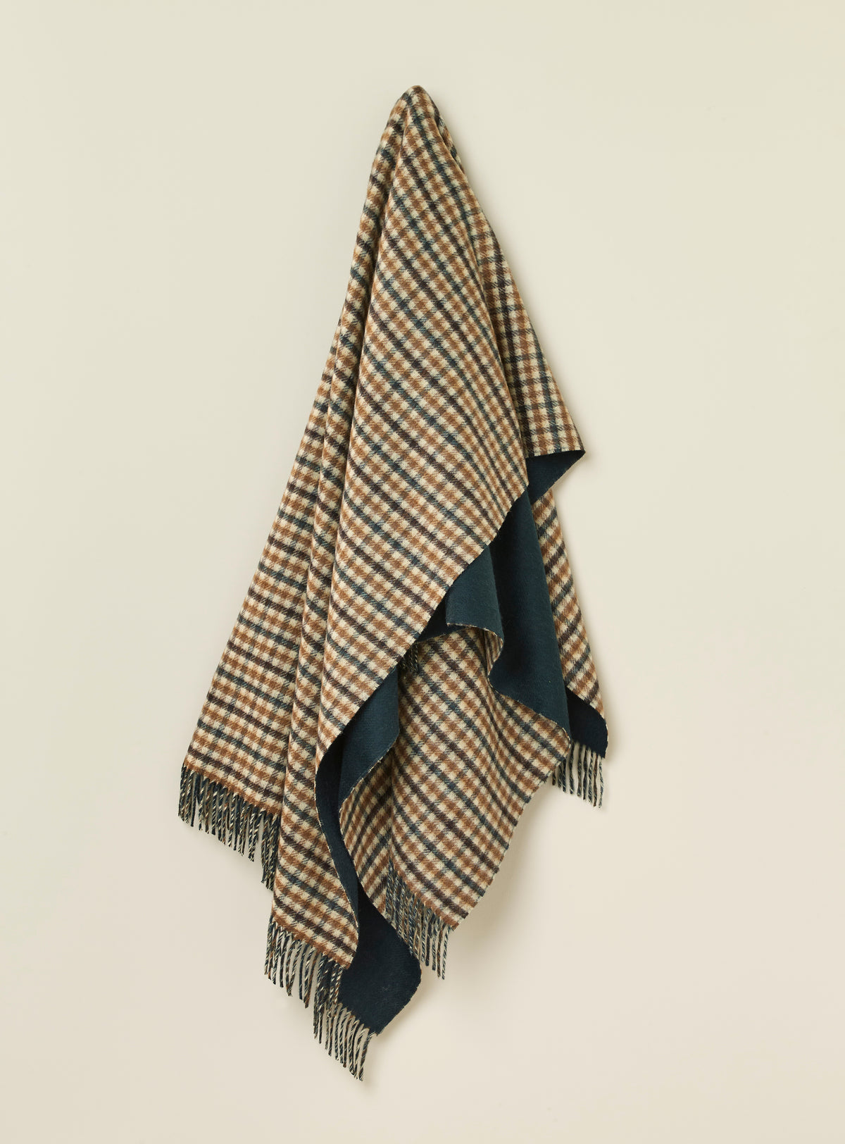 Double-Faced Estate Gun Club 100% Merino Throw