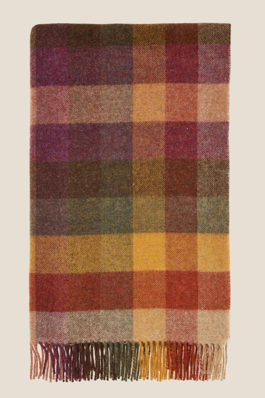 Harlequin Autumn NZ Wool Throw NZ Wool Throw