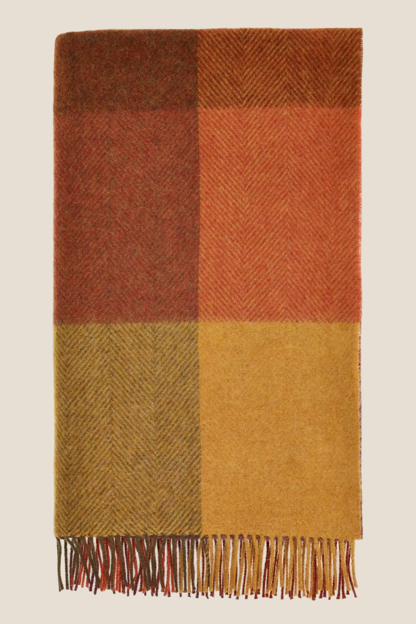 Harland Autumn NZ Wool Throw