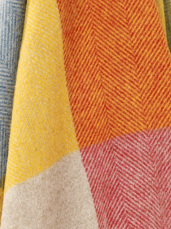 Harland Multi NZ Wool Throw - Exquisite Wool Traders