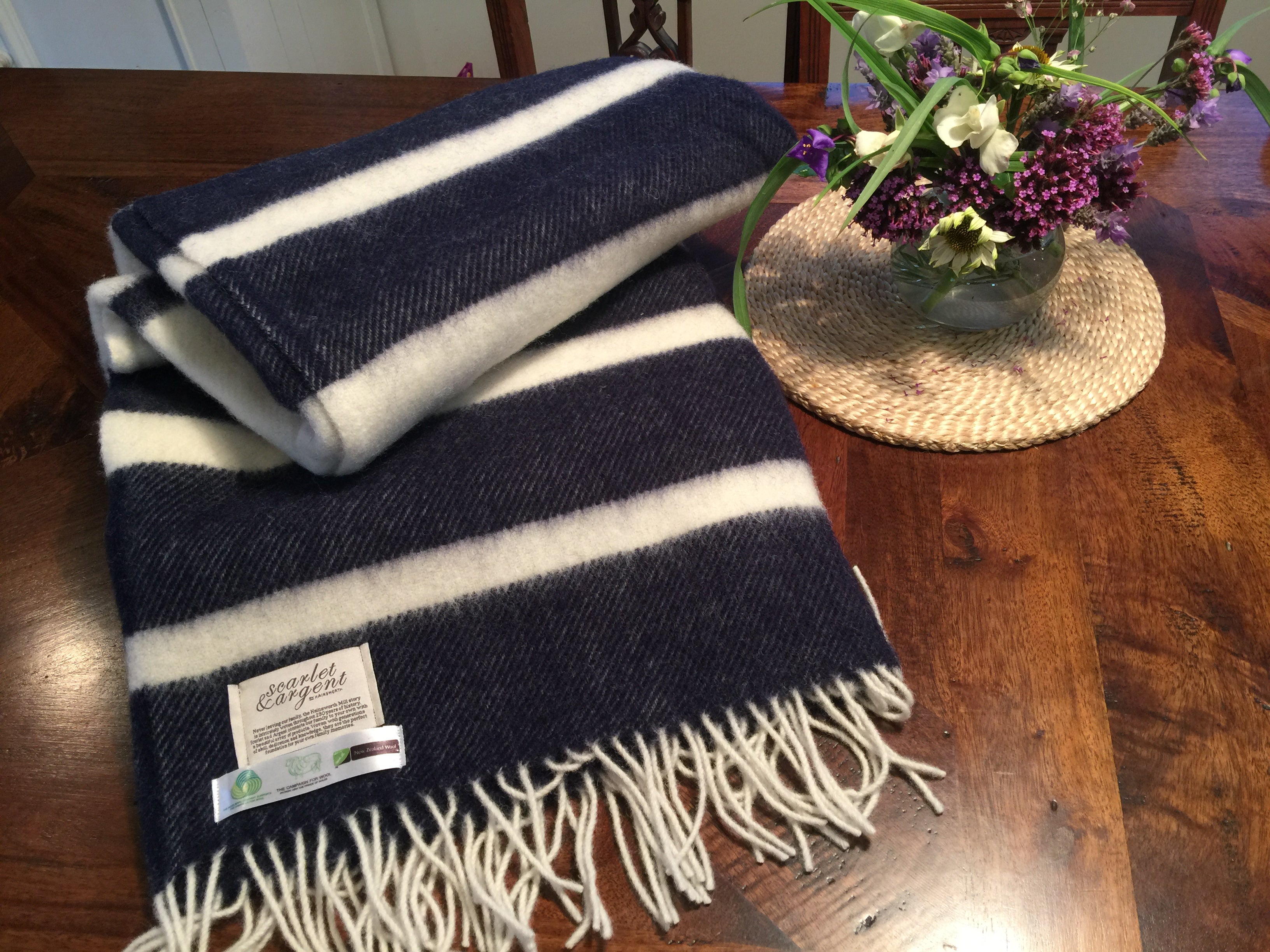 BACK IN STOCK- DON'T DELAY. The Beautiful Heritage 100% NZ Wool Throws ...