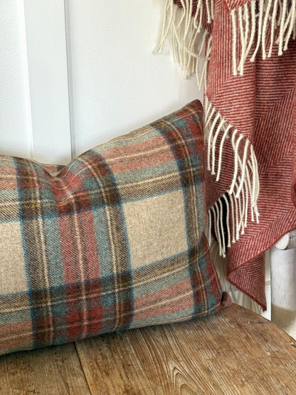The Heritage Cushion Cover - Antique Dress Stewart