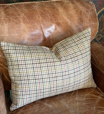 The Heritage Cushion Cover - Aveyard Sage &amp; Red