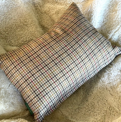 The Heritage Cushion Cover - Aveyard Sage &amp; Red