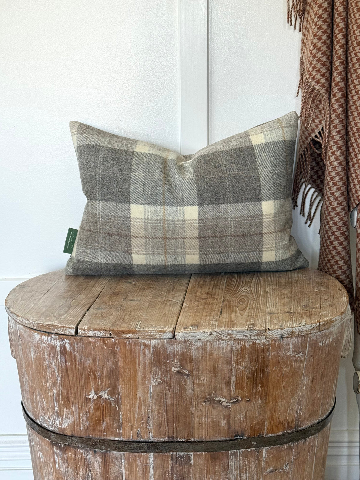 The Heritage Cushion Cover - Skye Dolomite