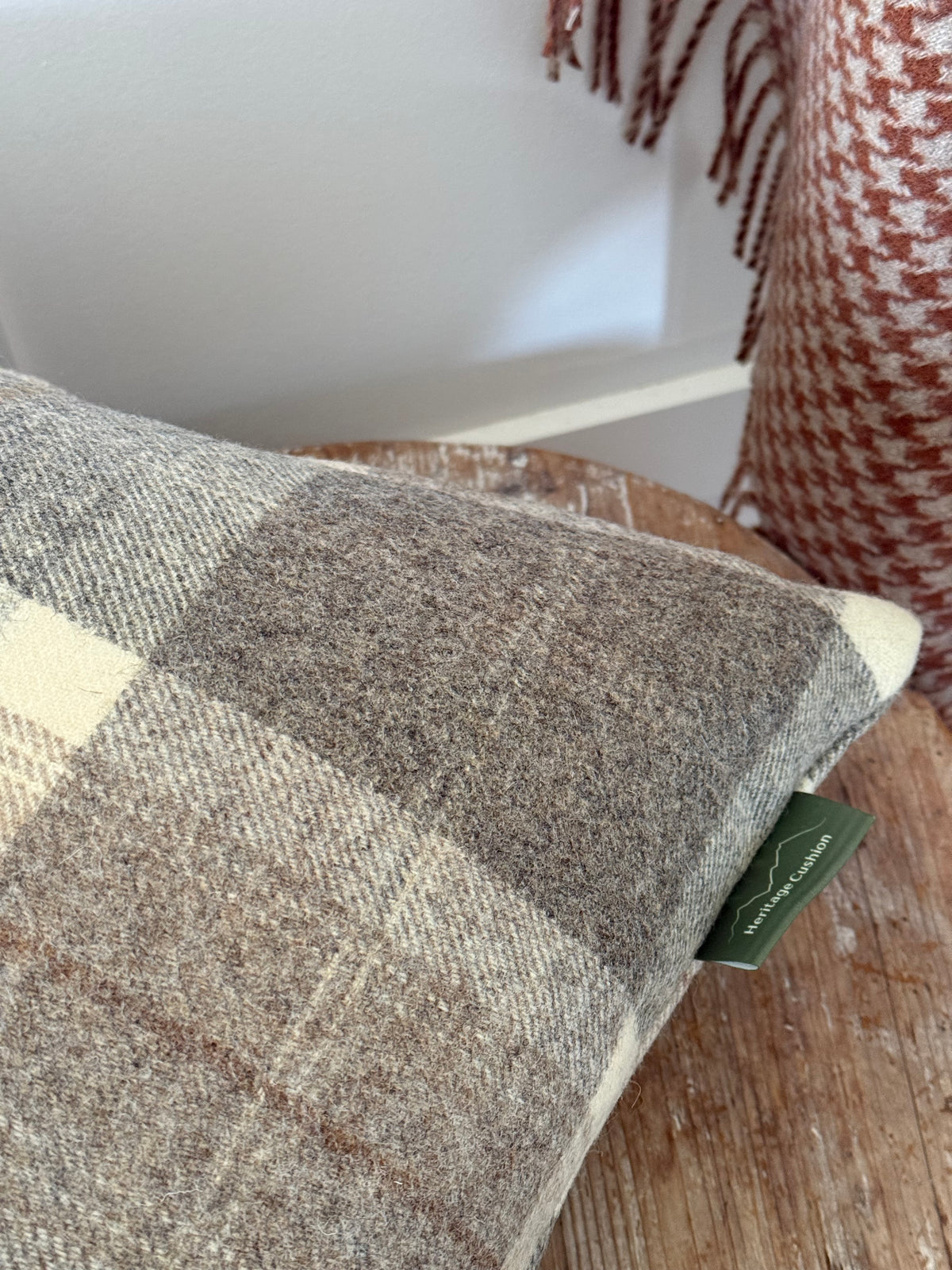 The Heritage Cushion Cover - Skye Dolomite