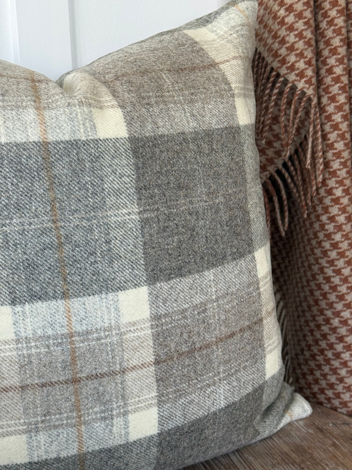The Heritage Cushion Cover - Skye Dolomite