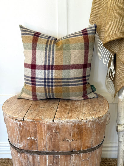 The Heritage Cushion Cover - Canterbury Check