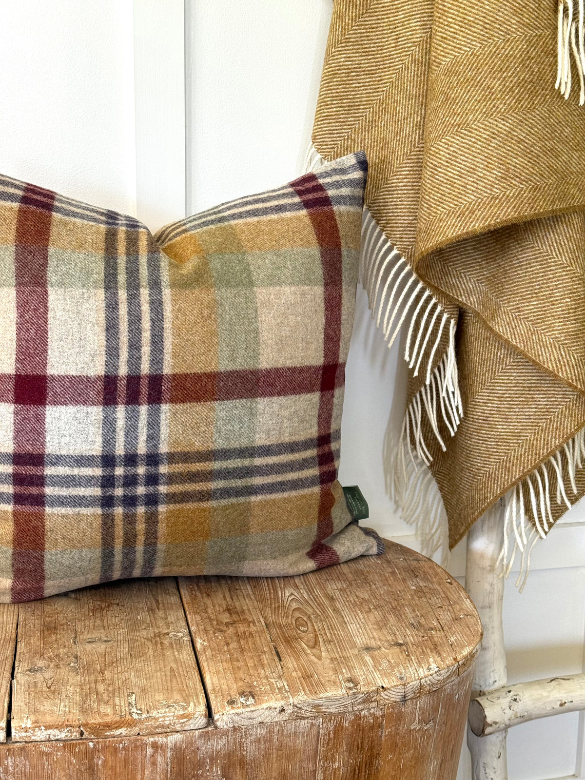 The Heritage Cushion Cover - Canterbury Check