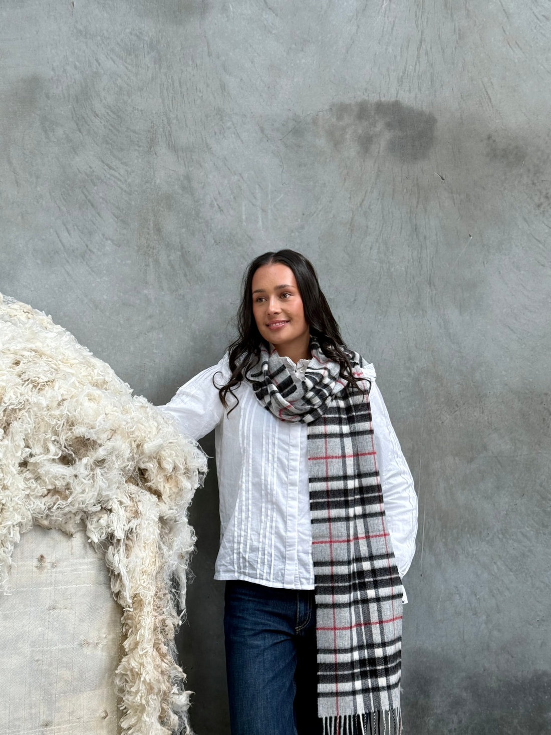 Grey Thompson 100% Merino Scarf