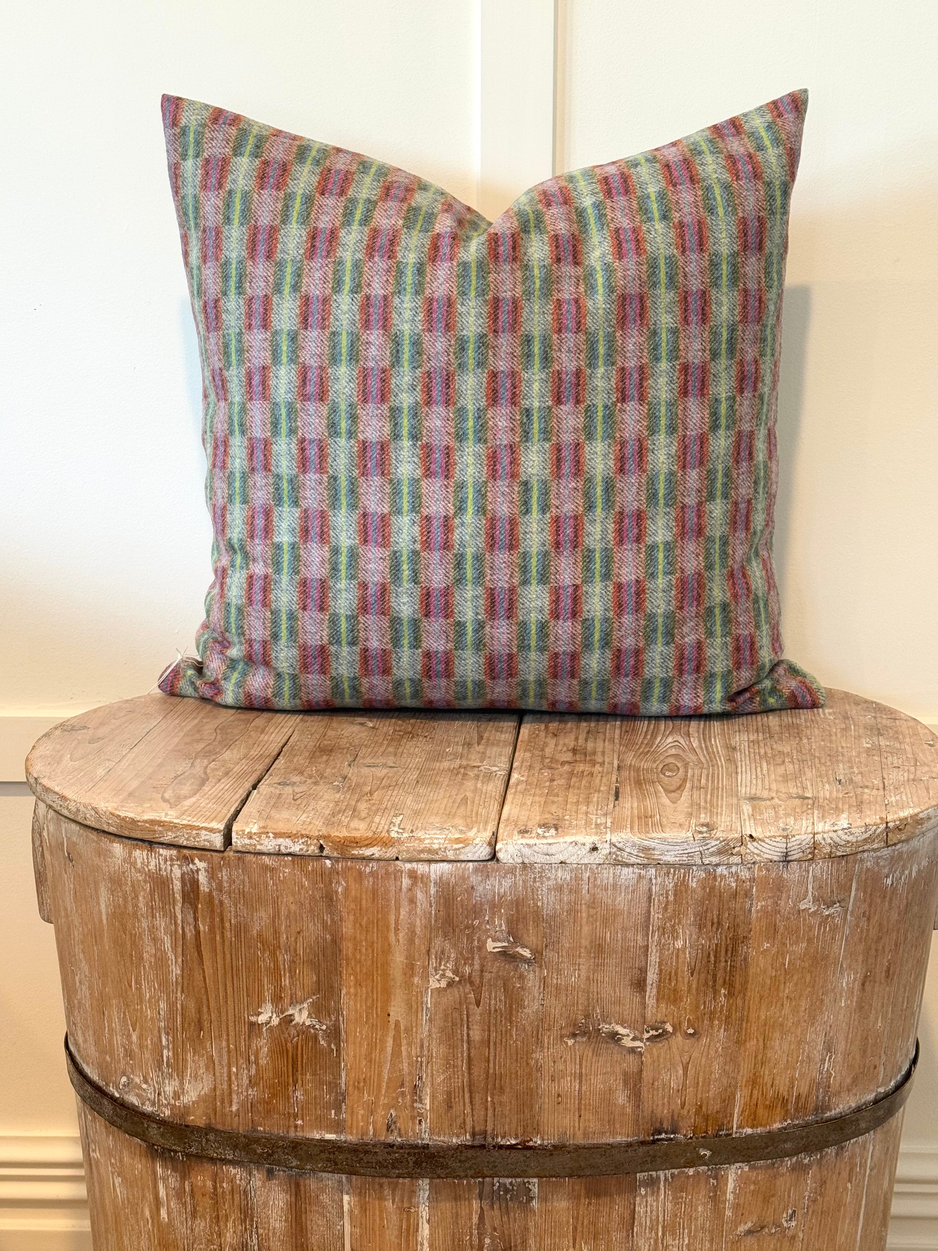 The Heritage Cushion - Rio Silver &amp; Multi