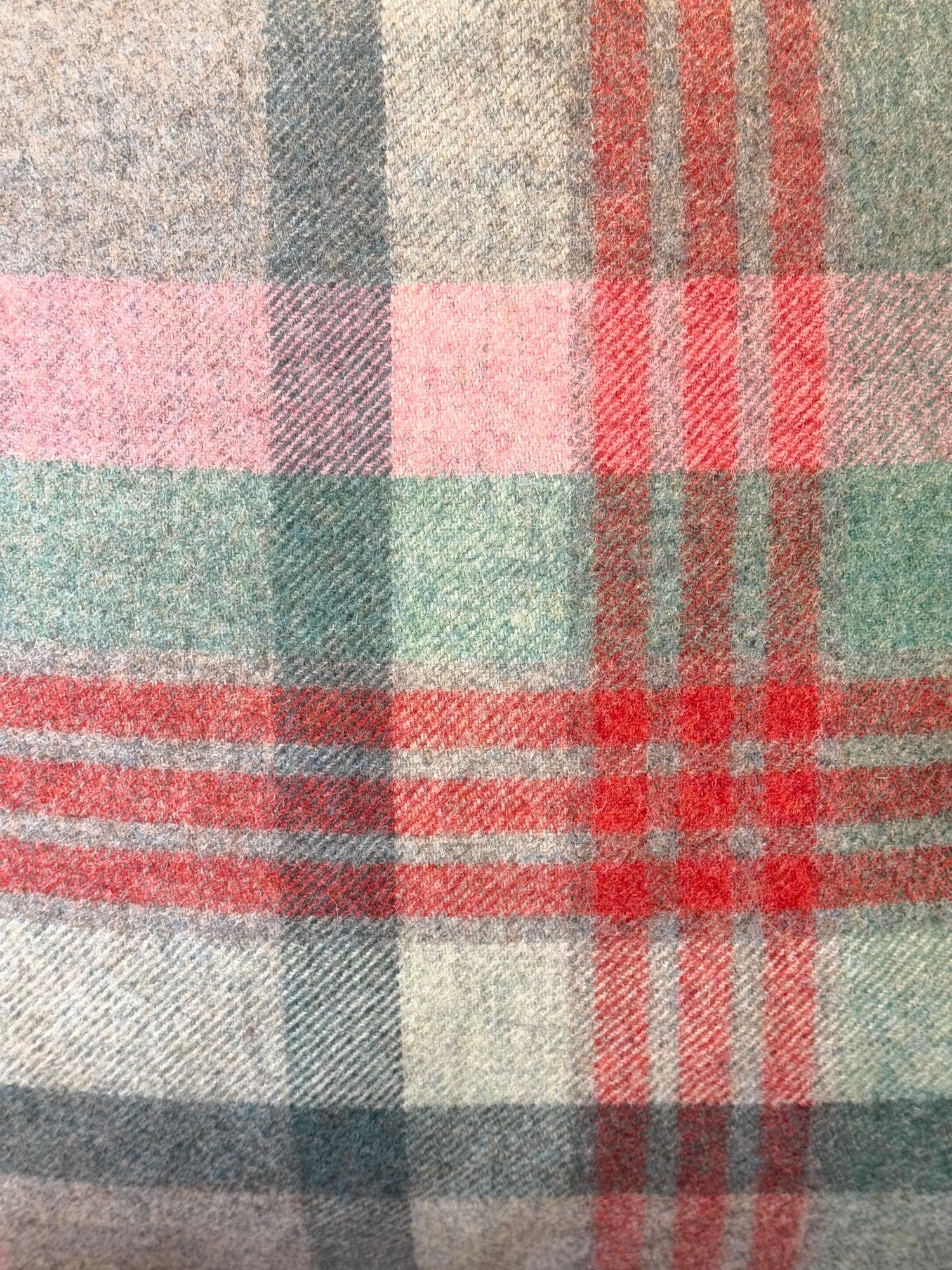 The Heritage Cushion - Melbourne Aqua &amp; Flamingo