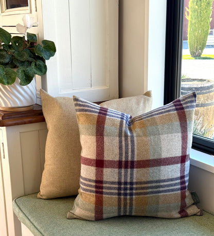 The Heritage Cushion Cover - Canterbury Check