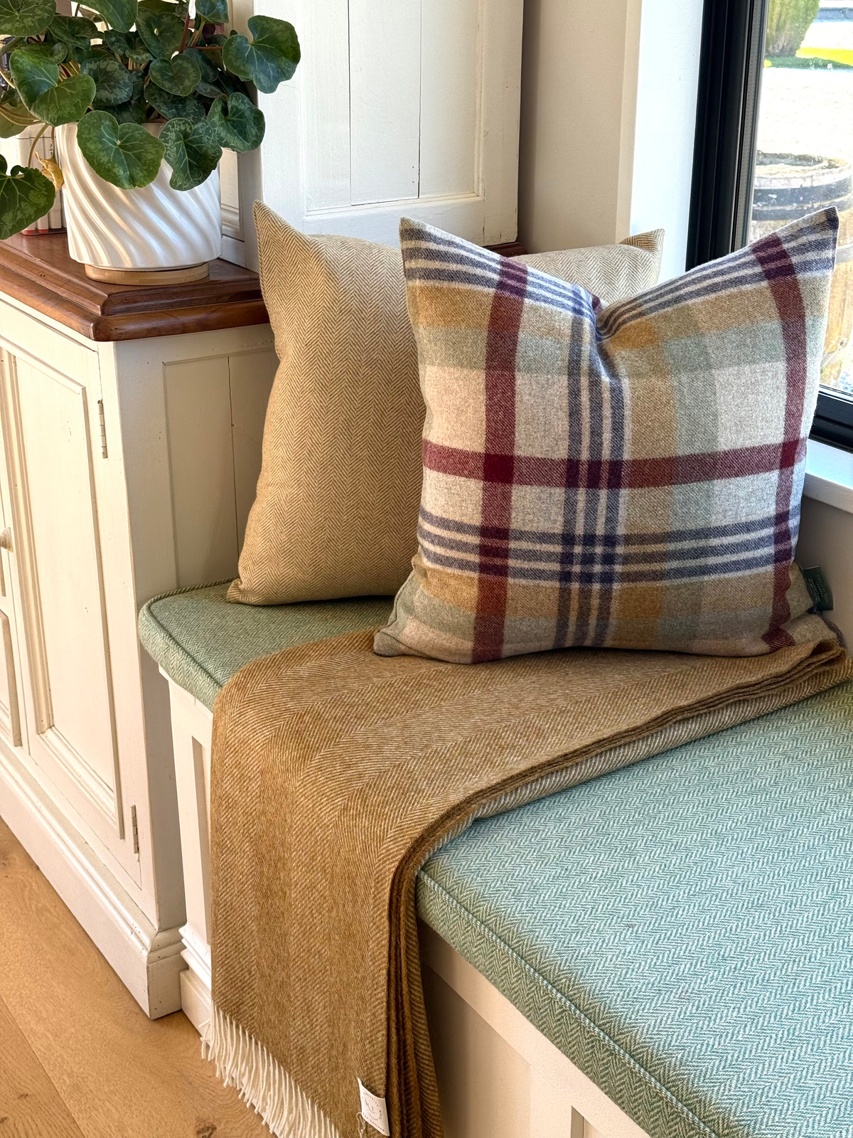 The Heritage Cushion Cover - Canterbury Check