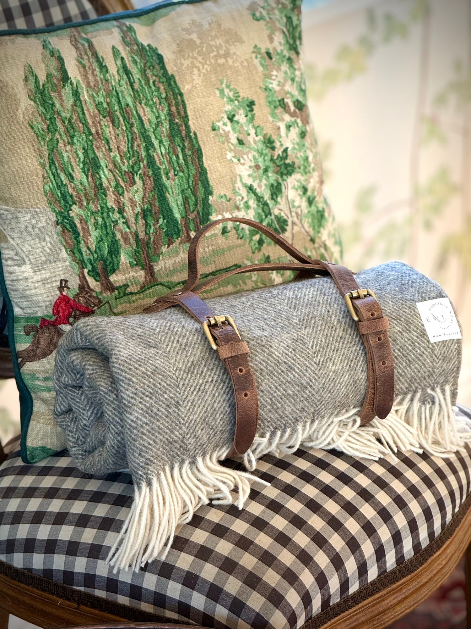 Leather Throw Straps