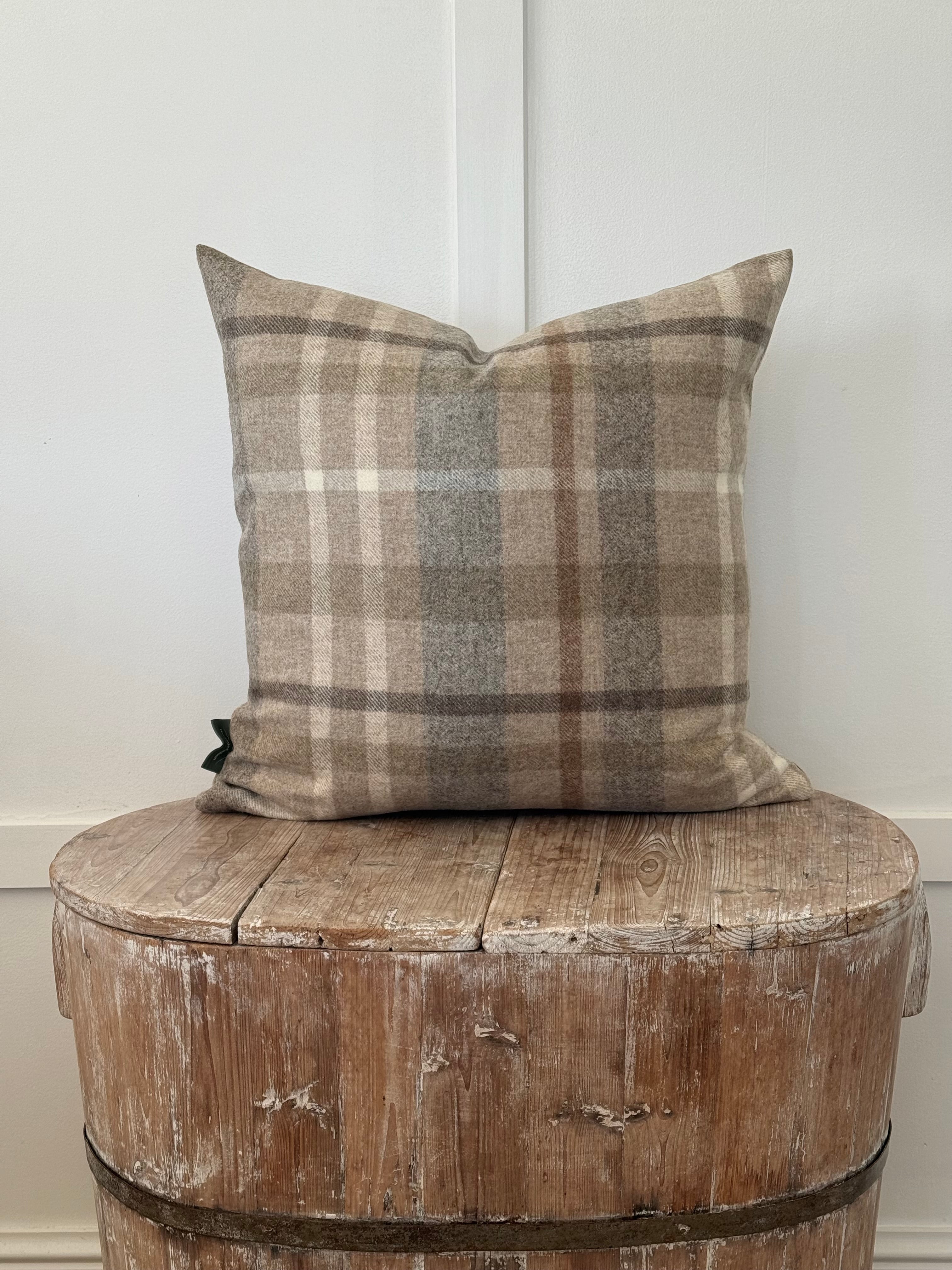 The Heritage Cushion Cover - Skiddaw Clay