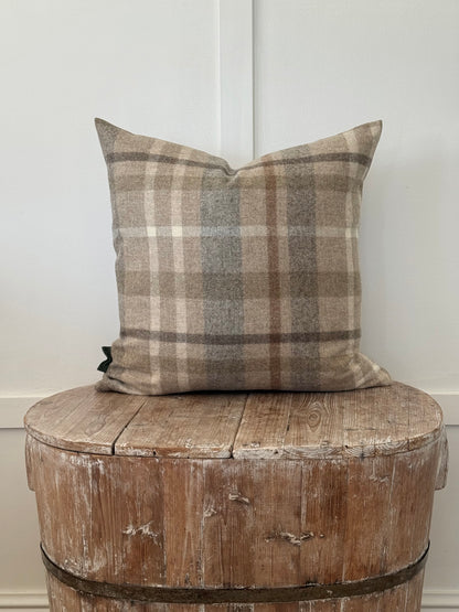 The Heritage Cushion Cover - Skiddaw Clay