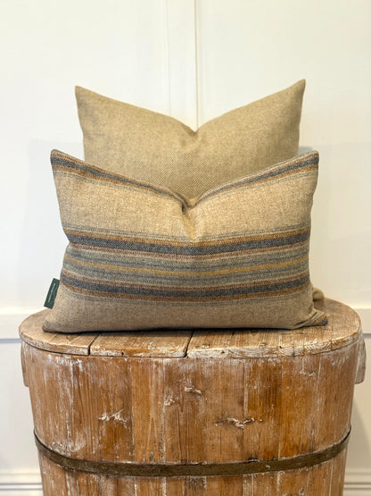 The Heritage Cushion Cover - Herringbone Straw