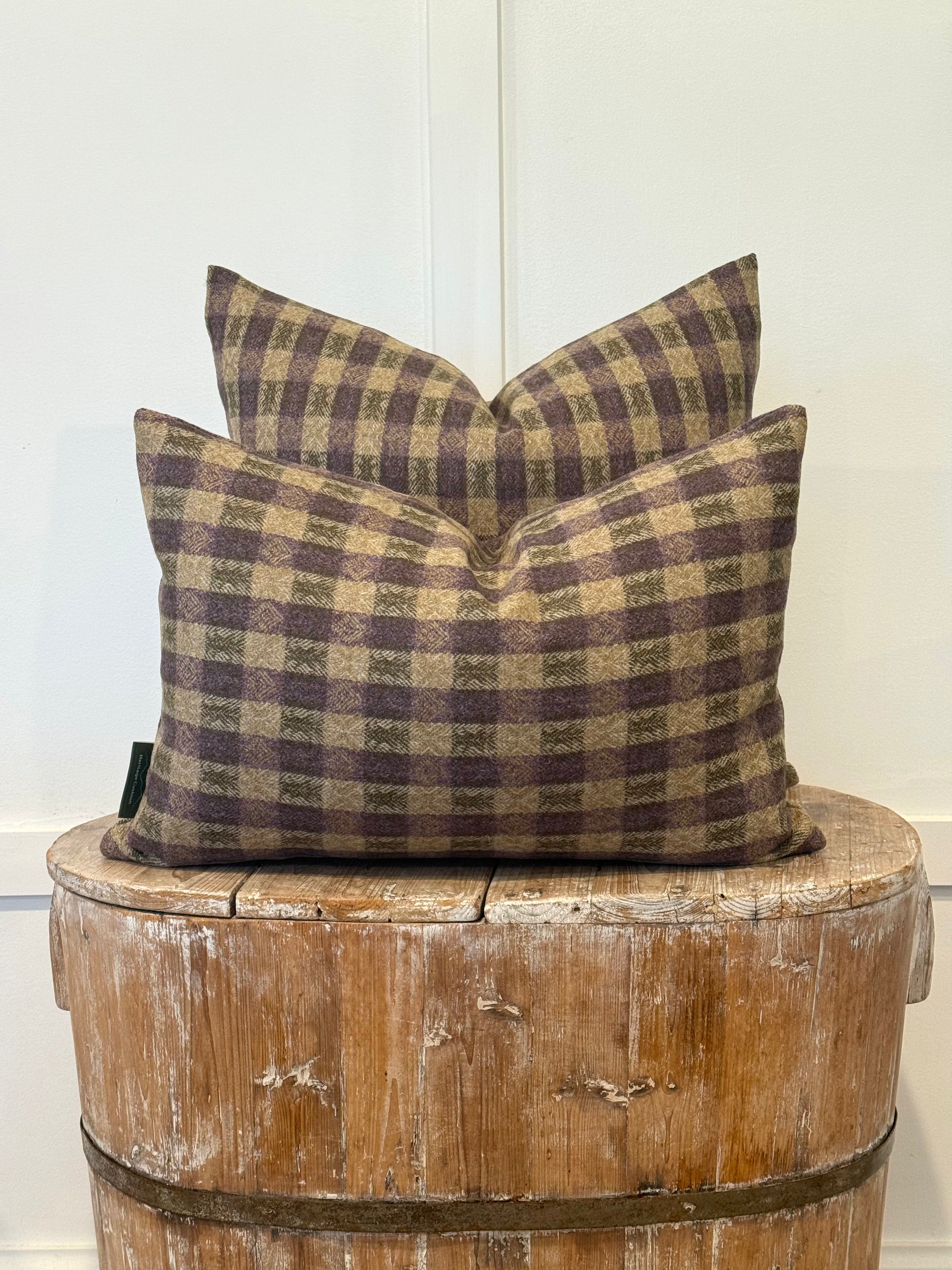 The Heritage Cushion Cover - Oaks Lavender