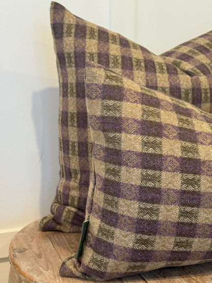 The Heritage Cushion Cover - Oaks Lavender