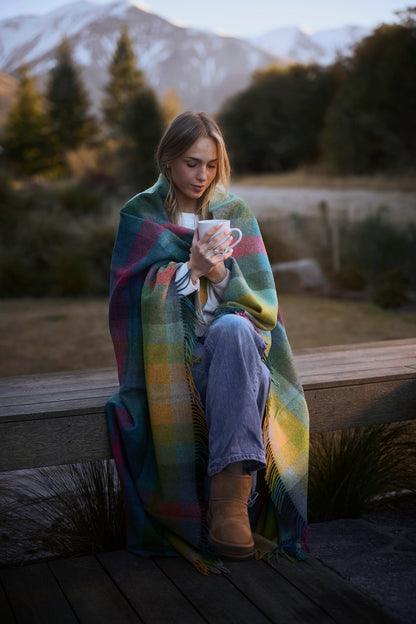 Harlequin Tutti Frutti NZ Wool Throw