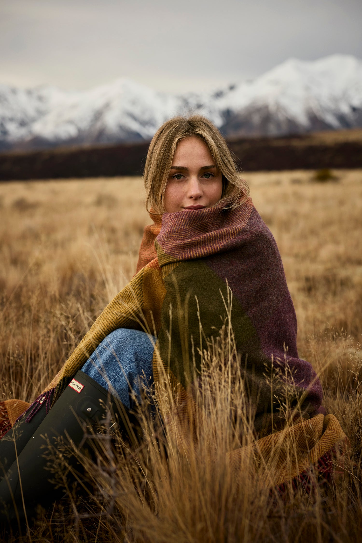 Harland Autumn NZ Wool Throw