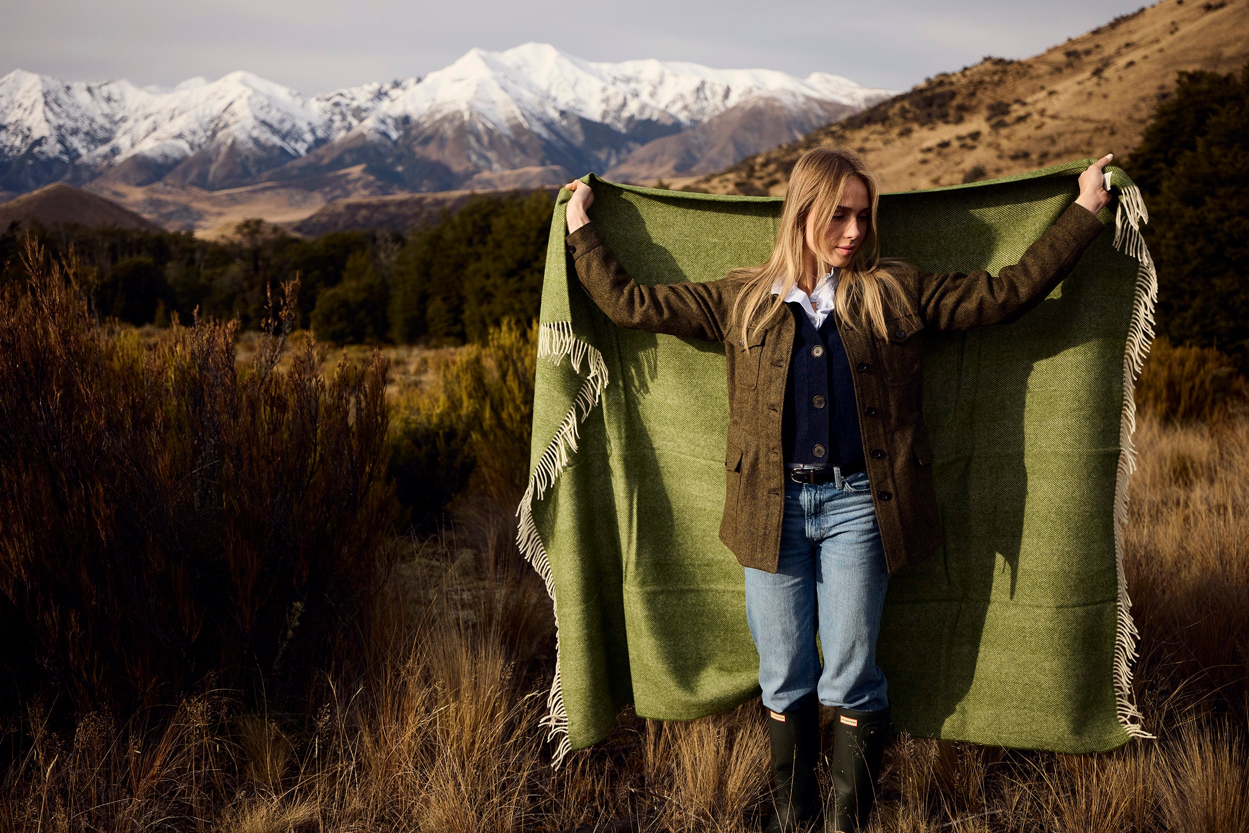 Herringbone NZ Pure Wool Collection