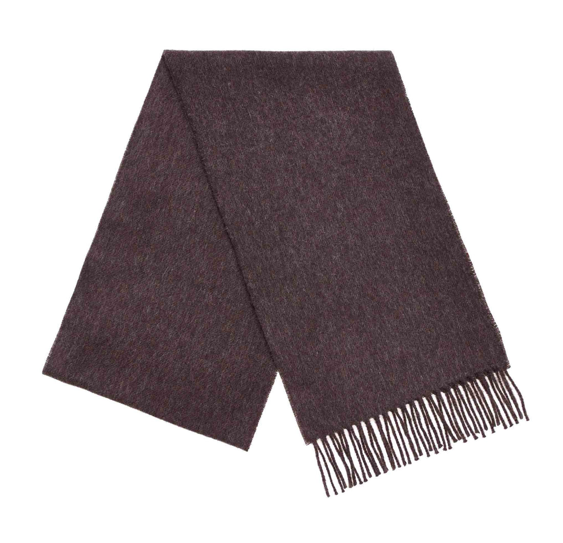 Mocha 100% Merino Scarf