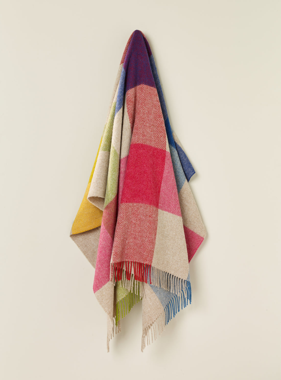 Harland Multi NZ Wool Throw - Exquisite Wool Traders