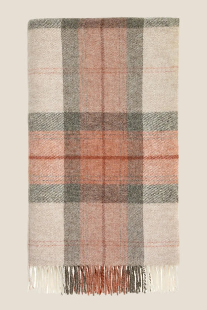 Skye Coral NZ Wool Throw NZ Wool Throw