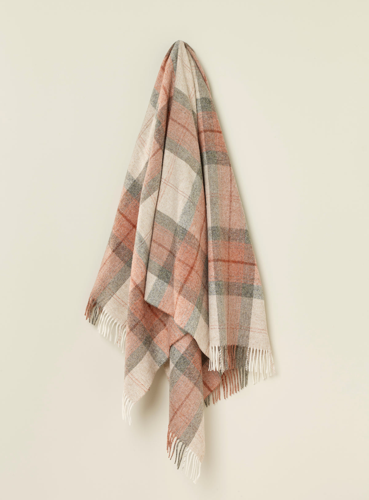 Skye Coral NZ Wool Throw