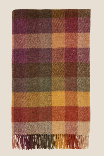 Harlequin Autumn NZ Wool Throw NZ Wool Throw