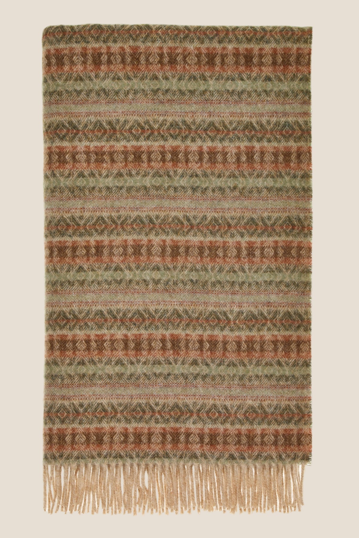 Ayr Sage NZ Wool Throw