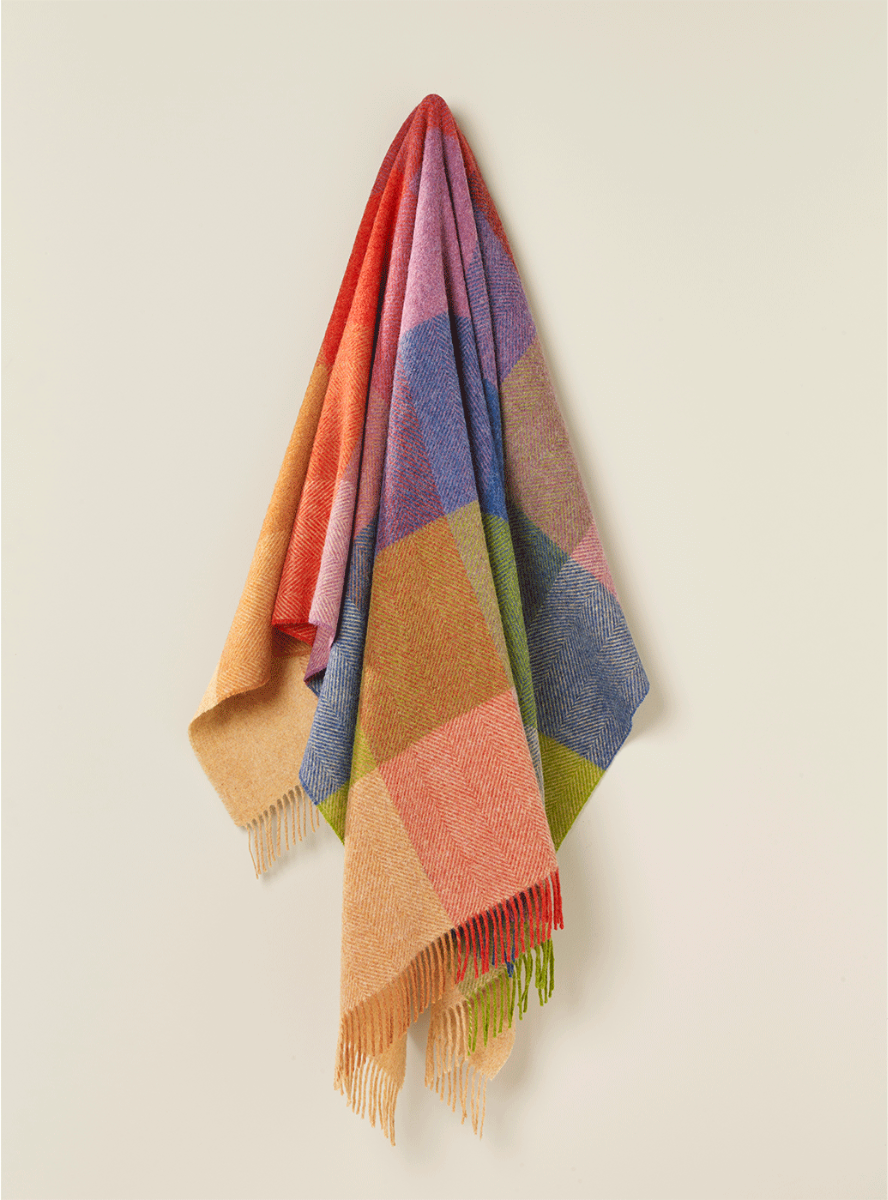 Harland Sunset NZ Wool Throw - Exquisite Wool Traders